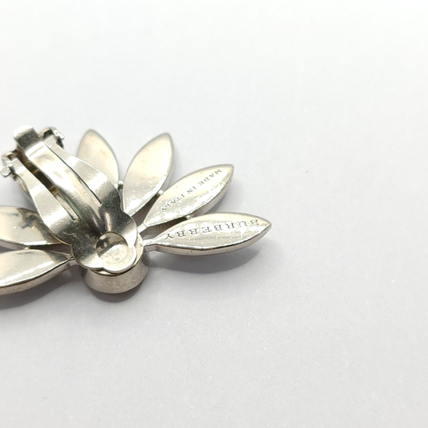 Metal Silver Clip On Earrings