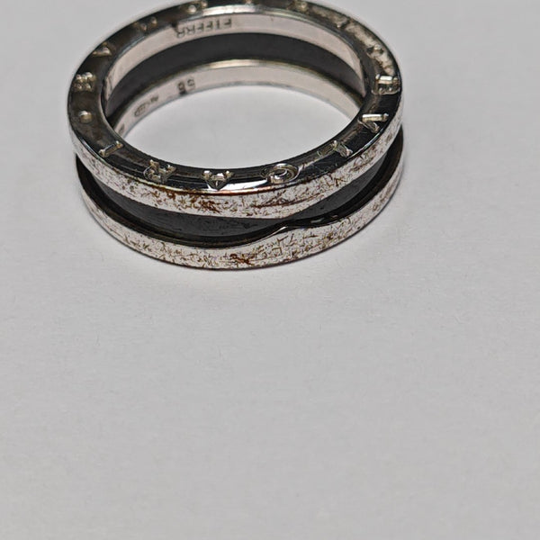 B.ZERO1 925 Sterling Silver Ring EU 56