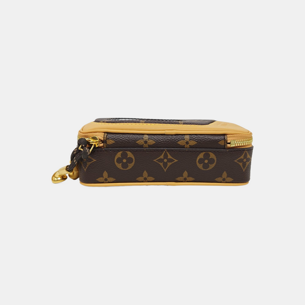 Monogram Coated Canvas Brown