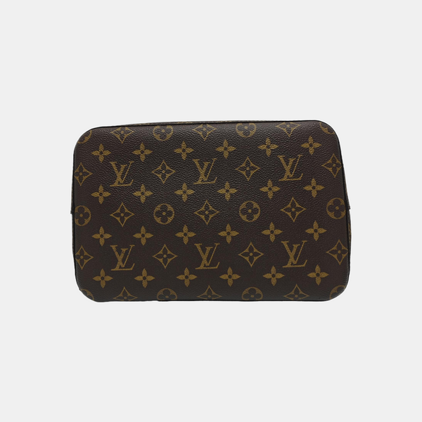 NÉONOÉ MM Monogram Coated Canvas Brown