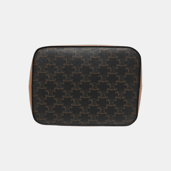 TRIOMPHE CANVAS Small Coated Canvas Yellow
