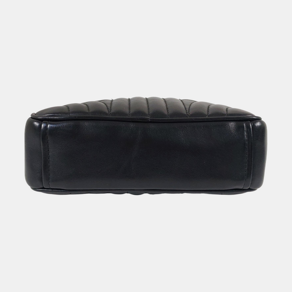 Diagramme Quilted Lambskin Black