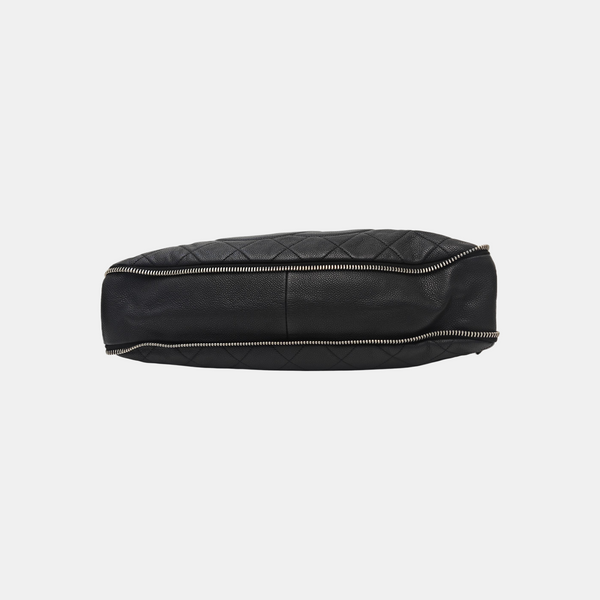 CC TIMELESS SOFT Quilted Grained Calfskin Black
