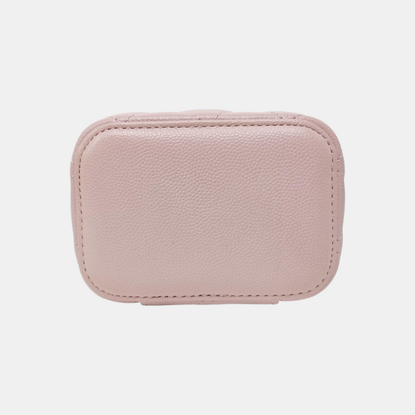 Quilted Calfskin Shoulder Bag Pink