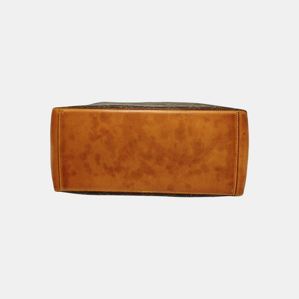 PIANO Monogram Coated Canvas Brown