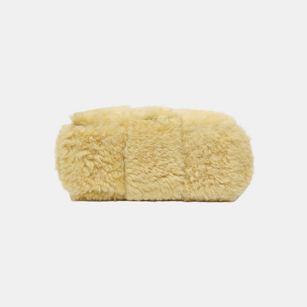 Authenticated pre-owned Arco Sheepskin Yellow - Tote Bag at Looply