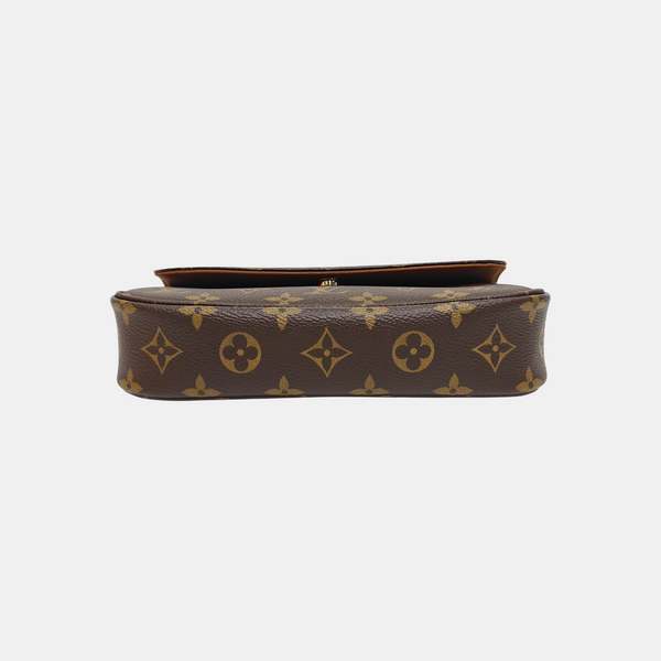 IVY Monogram Coated Canvas Brown