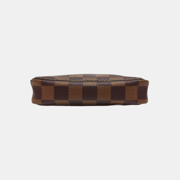 ACCESSOIRES Mini Damier Ebene Coated Canvas Brown