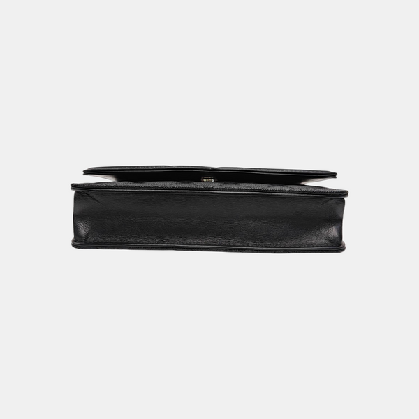 FILIGREE WOC Quilted Grained Calfskin Black