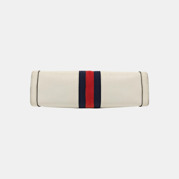 Ophidia Small Calfskin White