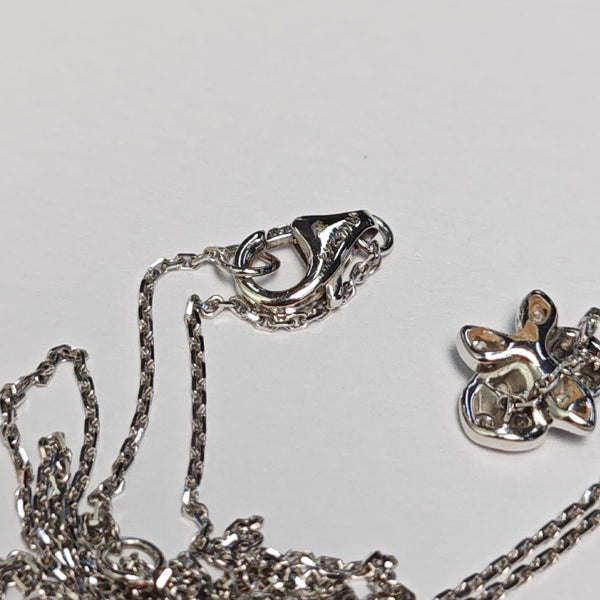 CARESSE D'ORCHIDÉES PAR CARTIER 18k White Gold Silver Necklace