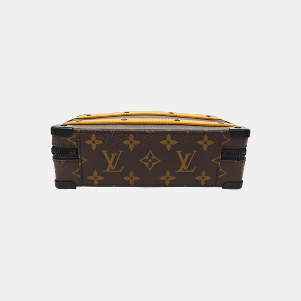 SOFT TRUNK Monogram Coated Canvas Brown