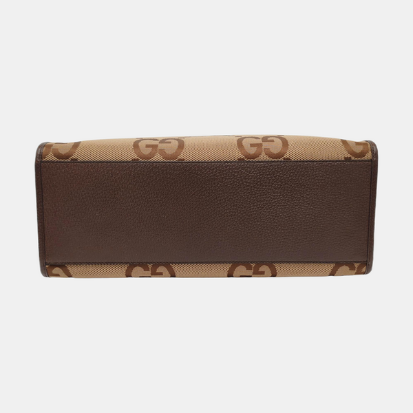 Jumbo Monogram Canvas Beige