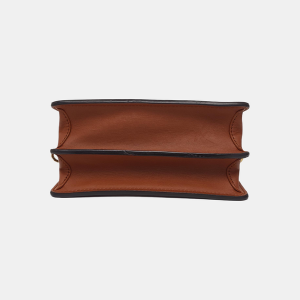 DAUPHINE Mini Monogram Coated Canvas Brown