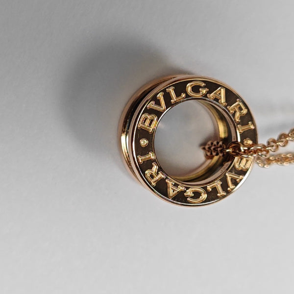 B.ZERO1 18k Rose Gold Necklace