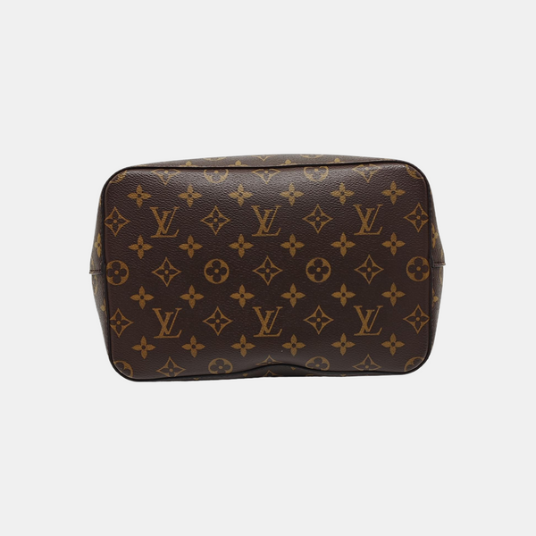 NÉONOÉ MM Monogram Coated Canvas Brown