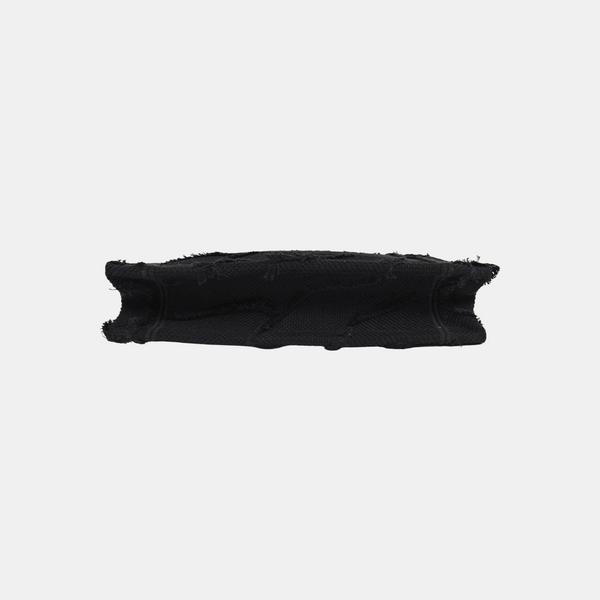 Book Tote Mini Canvas Black