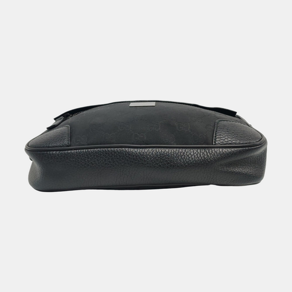 Monogram Canvas Belt Bag Black