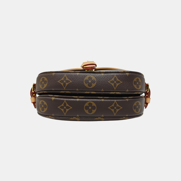 SAUMUR BB Monogram Coated Canvas Brown