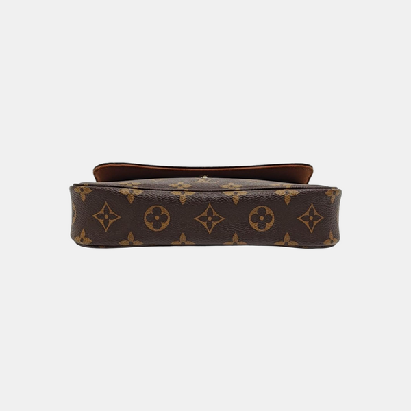 IVY Monogram Coated Canvas Brown