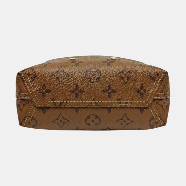 ATLANTIS PM Monogram Coated Canvas Brown