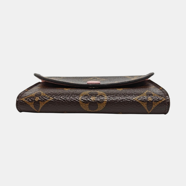 ROSALIE Monogram Coated Canvas Brown Card Holder