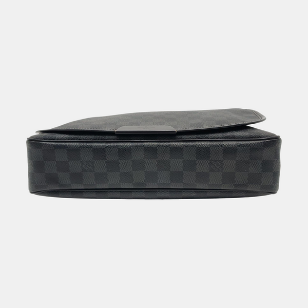 DANIEL Damier Graphite Coated Canvas Gray