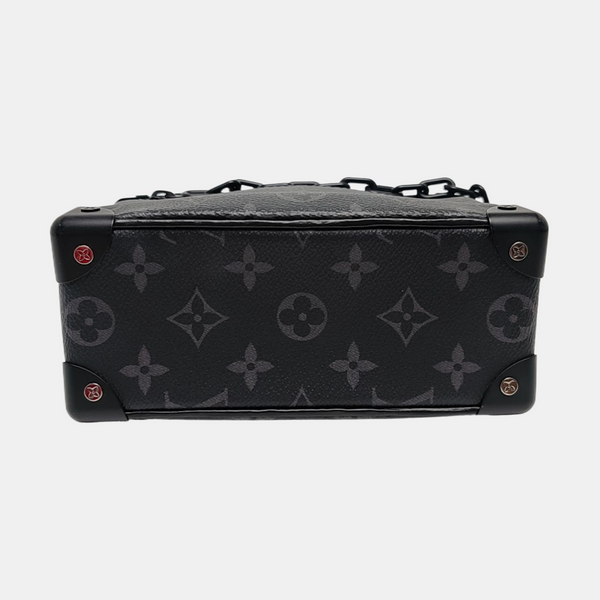 SOFT TRUNK Mini Monogram Coated Canvas Black