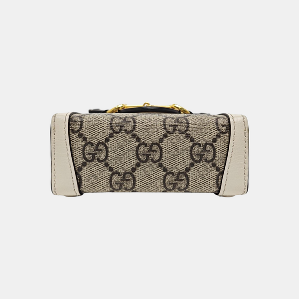 Horsebit 1955 Mini Coated Canvas Beige