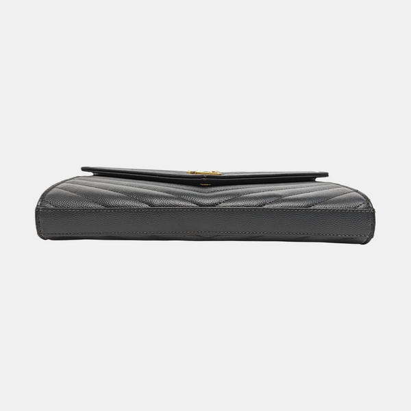 MONOGRAM Medium Chevron Calfskin Gray