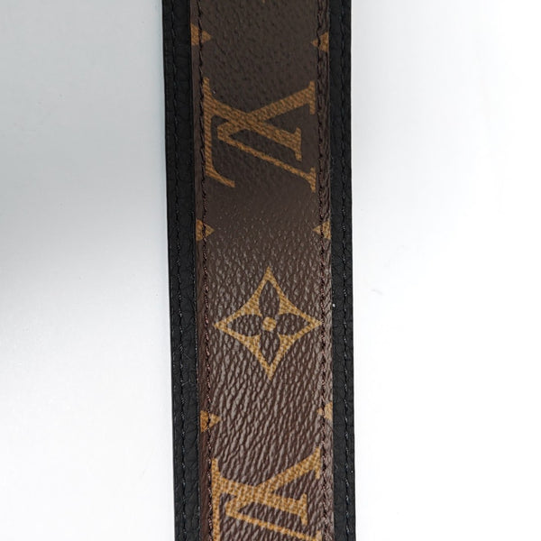 Coated Canvas Belt Brown