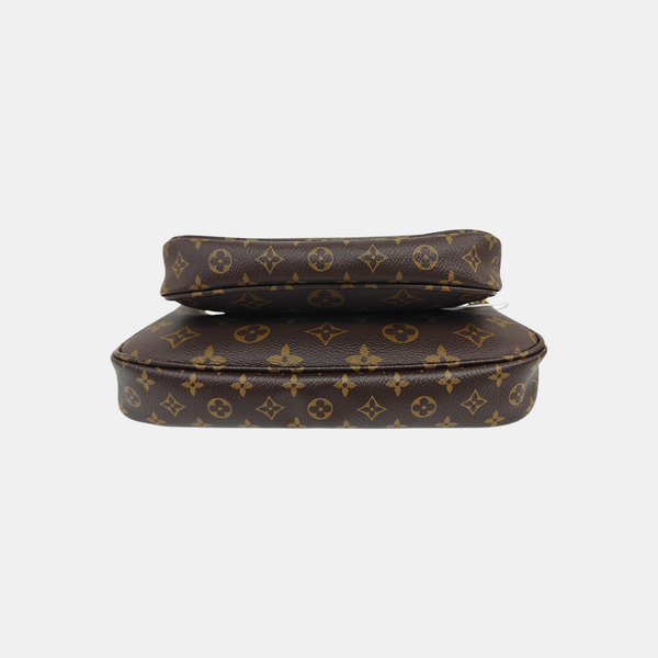 MULTI Monogram Coated Canvas Brown