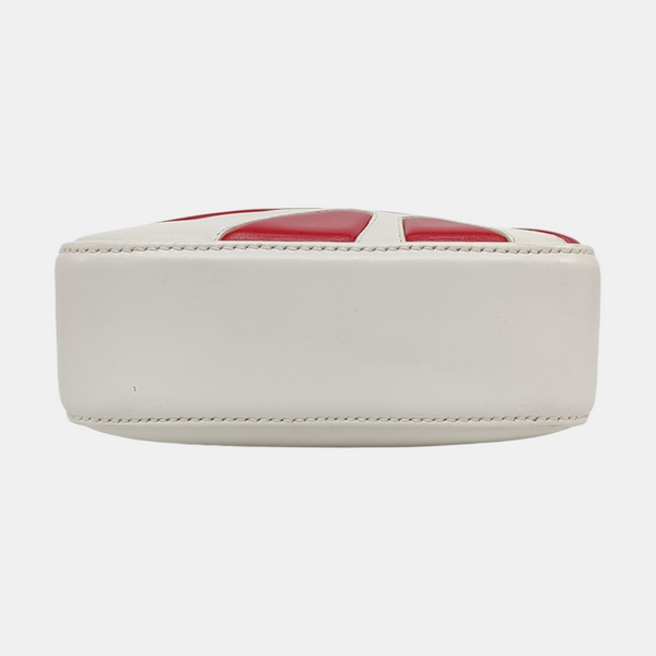 Quilted Calfskin Tote Bag White