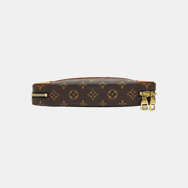 SOFT TRUNK PM Monogram Coated Canvas Brown