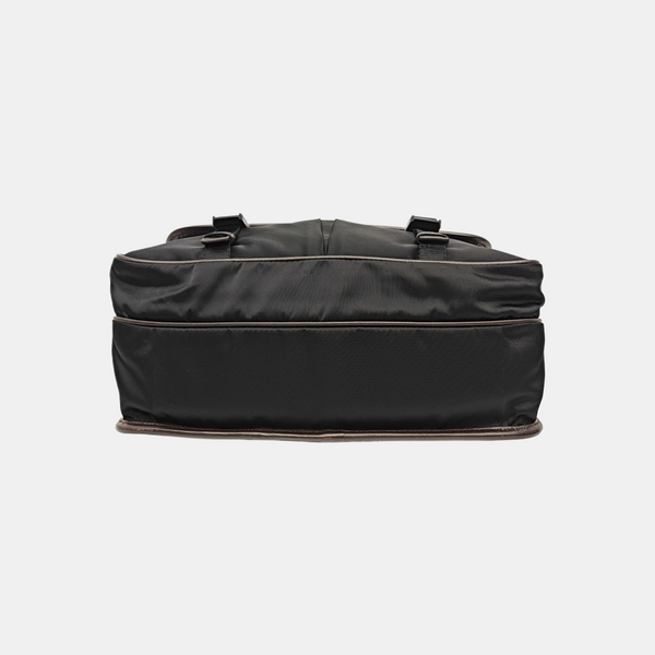 Nylon Shoulder Bag Black