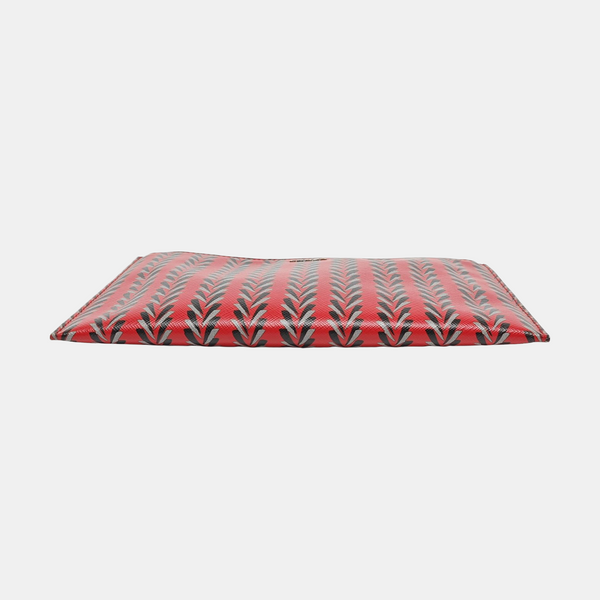 Calfskin Clutch Red
