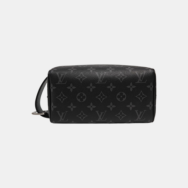 DOPP Monogram Coated Canvas Black