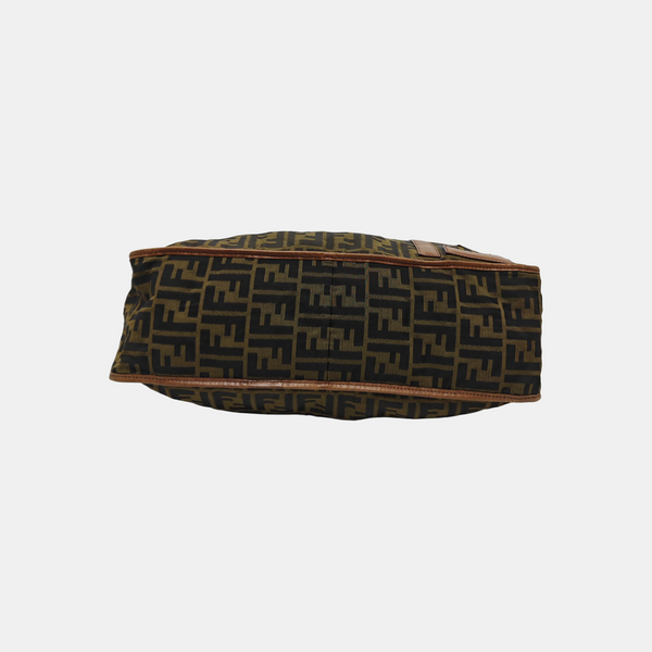 Canvas Shoulder Bag Brown