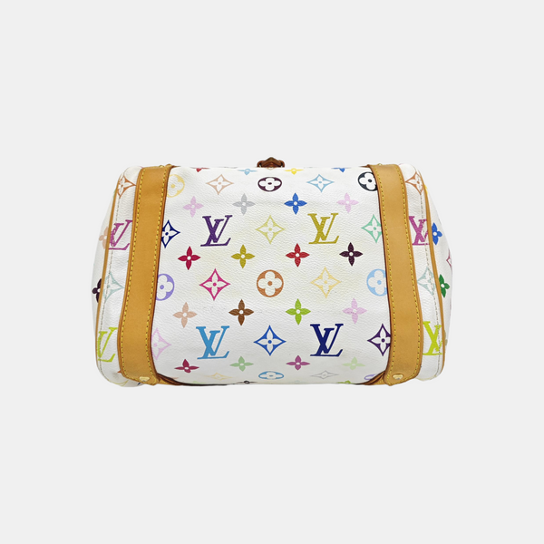 LV × TM PRISCILLA Monogram Coated Canvas White
