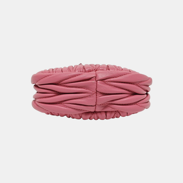 Wander Matelassé Quilted Lambskin Red
