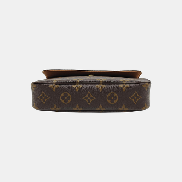 IVY Monogram Coated Canvas Brown