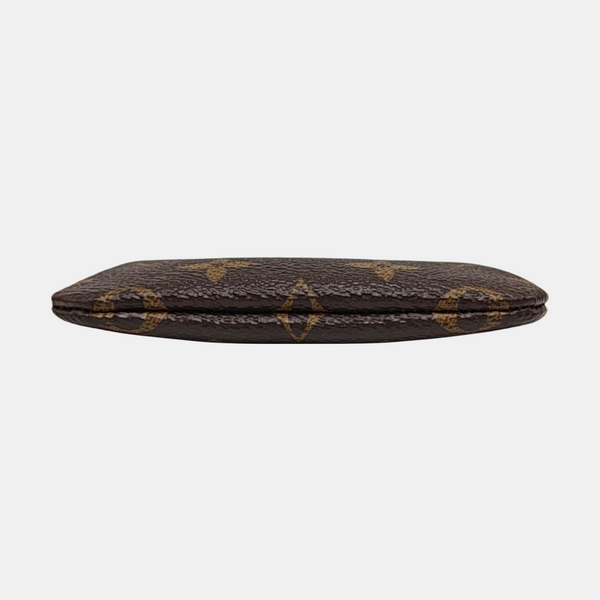 Monogram Coated Canvas Key Pouch Brown