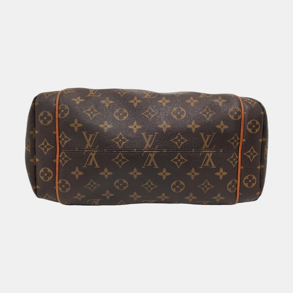 TOTALLY Monogram Coated Canvas Brown