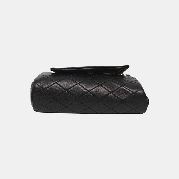 NOLITA Mini Quilted Lambskin Black