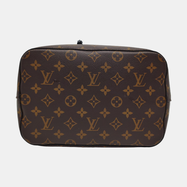 NÉONOÉ MM Monogram Coated Canvas Brown