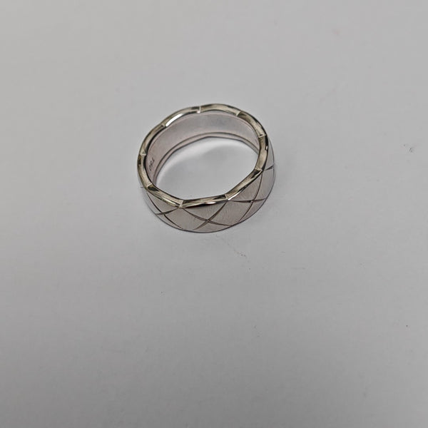 COCOCRUSH 18k White Gold Silver Ring EU 50