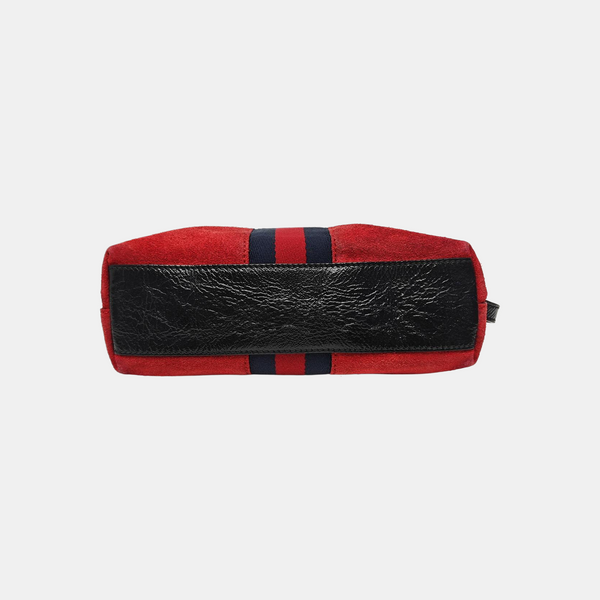 Ophidia Small Suede Red