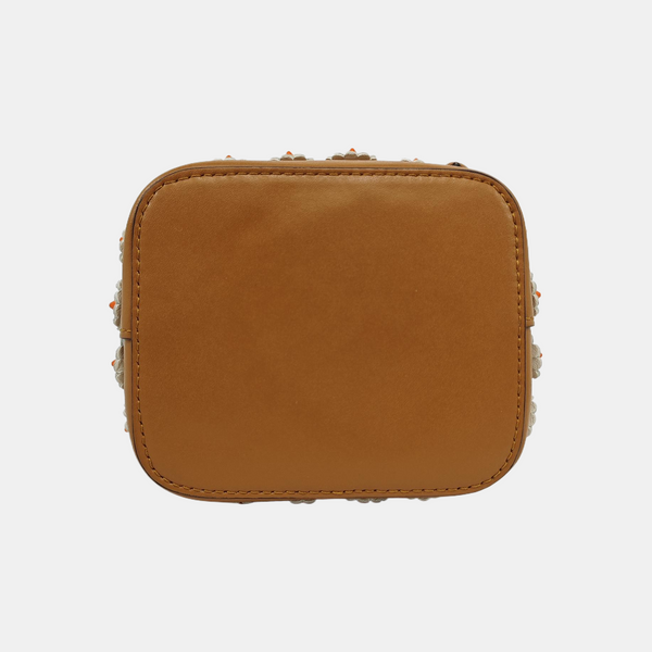 Mon Tresor Mini Calfskin Brown