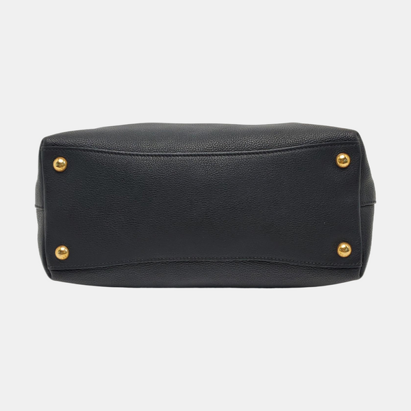 Calfskin Tote Bag Black