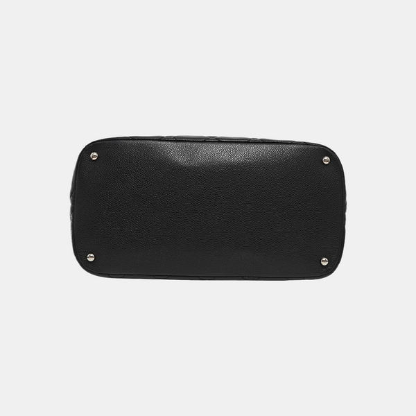 CC TIMELESS SOFT Quilted Grained Calfskin Black